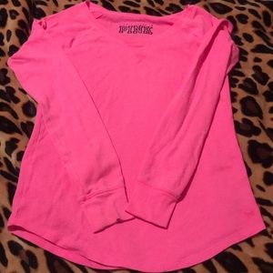 Vs Pink Thermal Long Sleeve